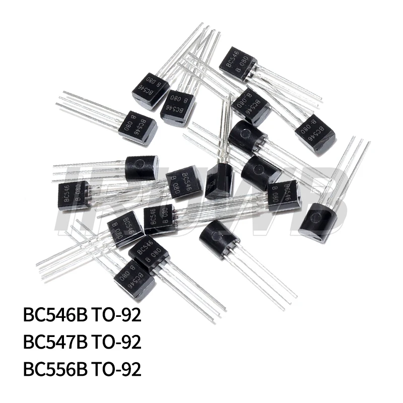50PCS TO-92 Transistors BC547B BC556B TO92 BC546 BC547 BC556 BC546B