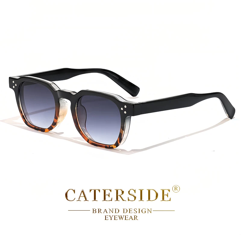 HBK Retro Quadratische Sonnenbrille Männer Punk Sonnenbrille für Frauen Mode Reise Outdoor Radfahren UV400 Lunette De Soleil Homme – Detail 16
