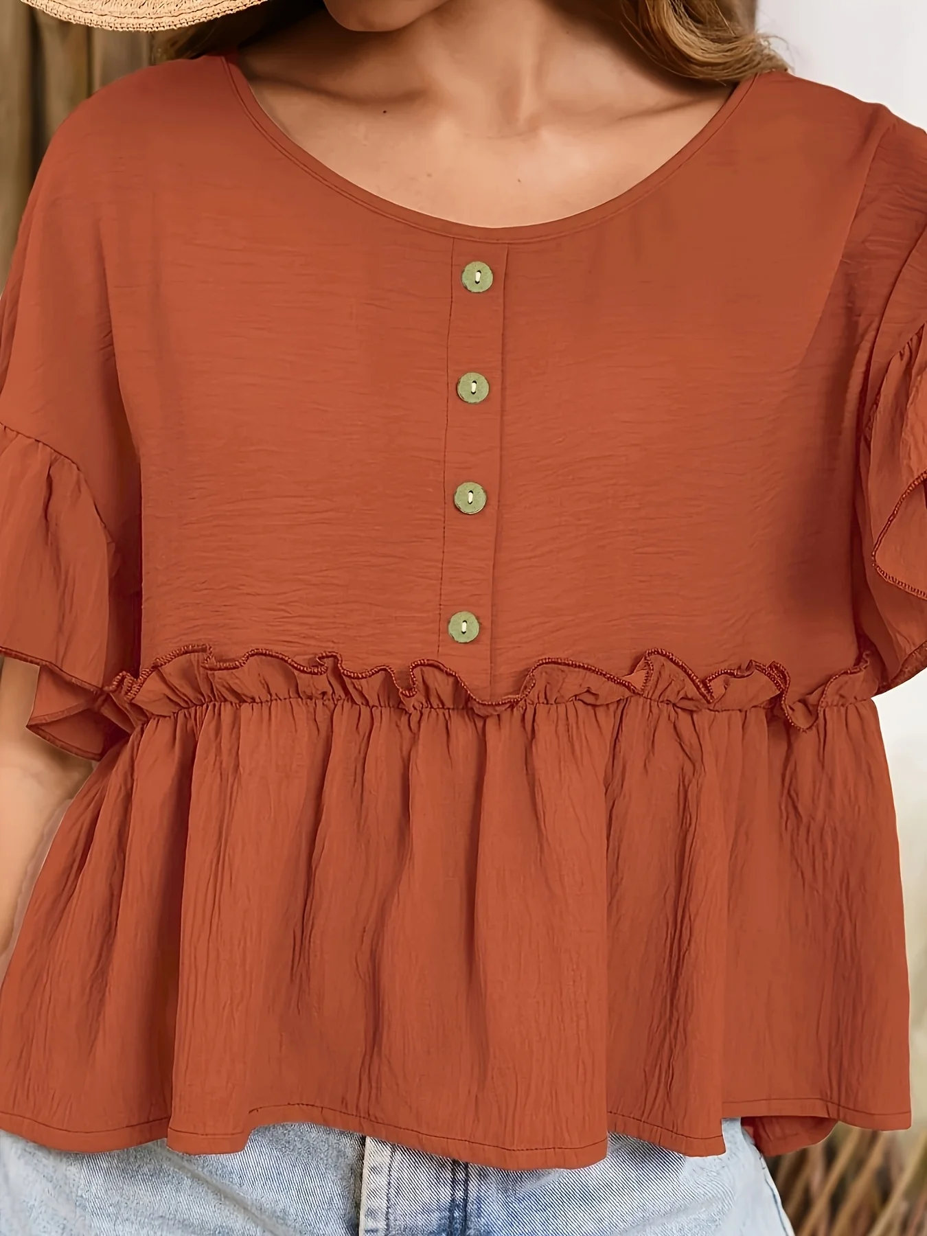 เสื้อเชิ้ตผู้หญิงไซส์ใหญ่ สไตล์ฤดูร้อน เรียบหรู ดูดี ทันสมัย สบายๆ