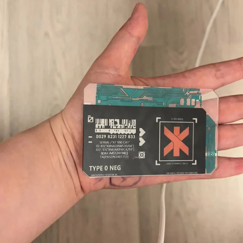 Spiel Trauma Team Cosplay Karte Acryl Sammlung Aufstieg Karte Figur Stehen Stehende Platte Ornament Dekoration Zubehör Requisiten