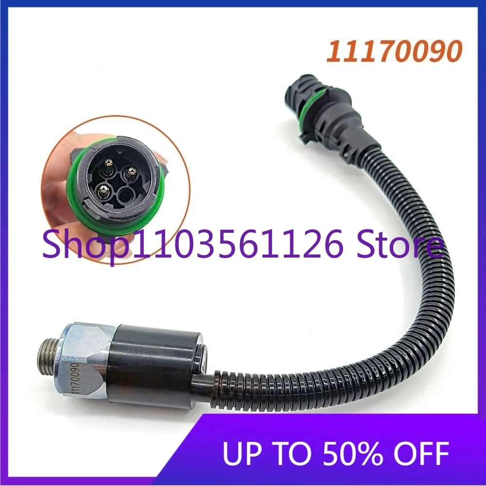 Brand New Excavator Oil Pressure Sensor Compatible with Models 210 240 290 360 Loader Part Number 11170071