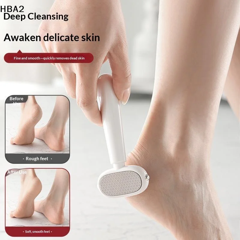 【H】Dual‑Sided Foot File Manual Pedicure Tool Multifunctional Callus Remover For Heel Dead Skin Home Foot Care Pedicure Tool