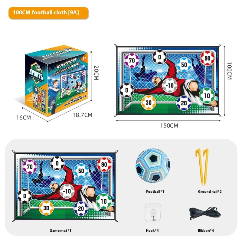 

Children's Indoor Soccer Throwing Game Goalkeeper Target Set Children's Training Soccer Shooting Training