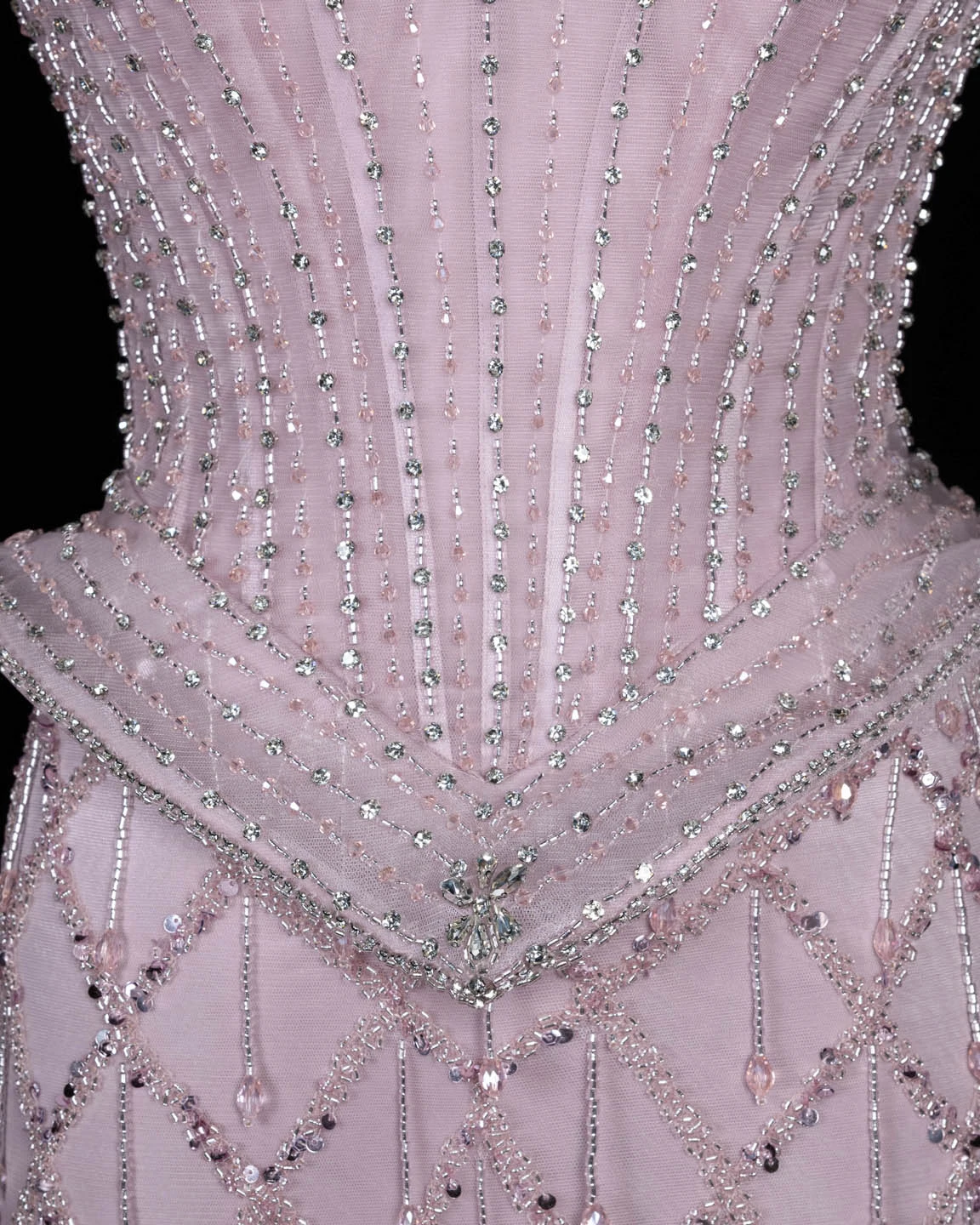 Sharon Said Abendkleid Luxuriöses Meerjungfrauenkleid mit Herzausschnitt, Tüll, Kristallkorsett, Dubai, formelle Party, Hochzeitsgast, Kleider SS118, Maßanfertigung – Detail 25