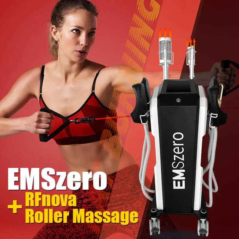 Emszero Neo Body Fat Burning  6500W High Power 4 Handles Hi-emt EMS Body Sculpt Muscle Stimulate Emszero Machine