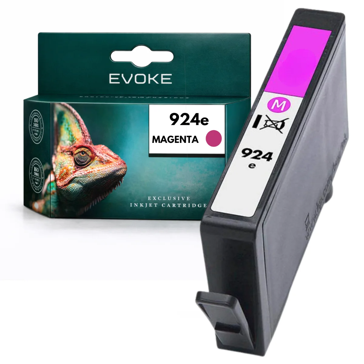 Evoke compatibele toner voor Hp 924E Hp924E 4K0U8Ne Magenta 8122E/8124E/8125E/8132E/8134E