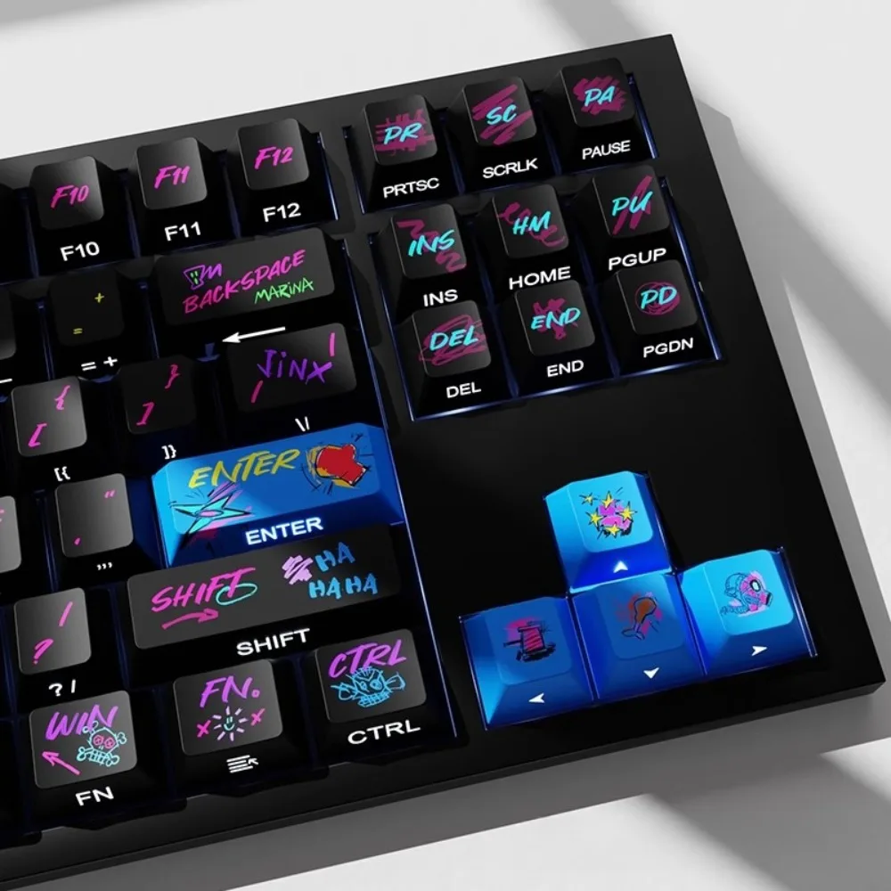 

Battle of the Twin Cities Cherry height gaming personalized keycaps adapted to HI75/61/84/96/98 and other mechanical keyboards