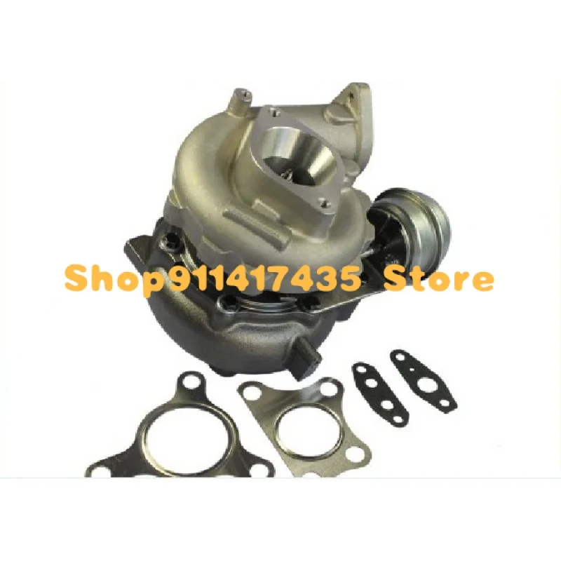 Universal Turbo Turbocharger 0.63A/R V Band Flange Oil Cold 420HP 2.0-3.5L for VW 1.8T T3 T4 .63 AR 360 Degree Gasket