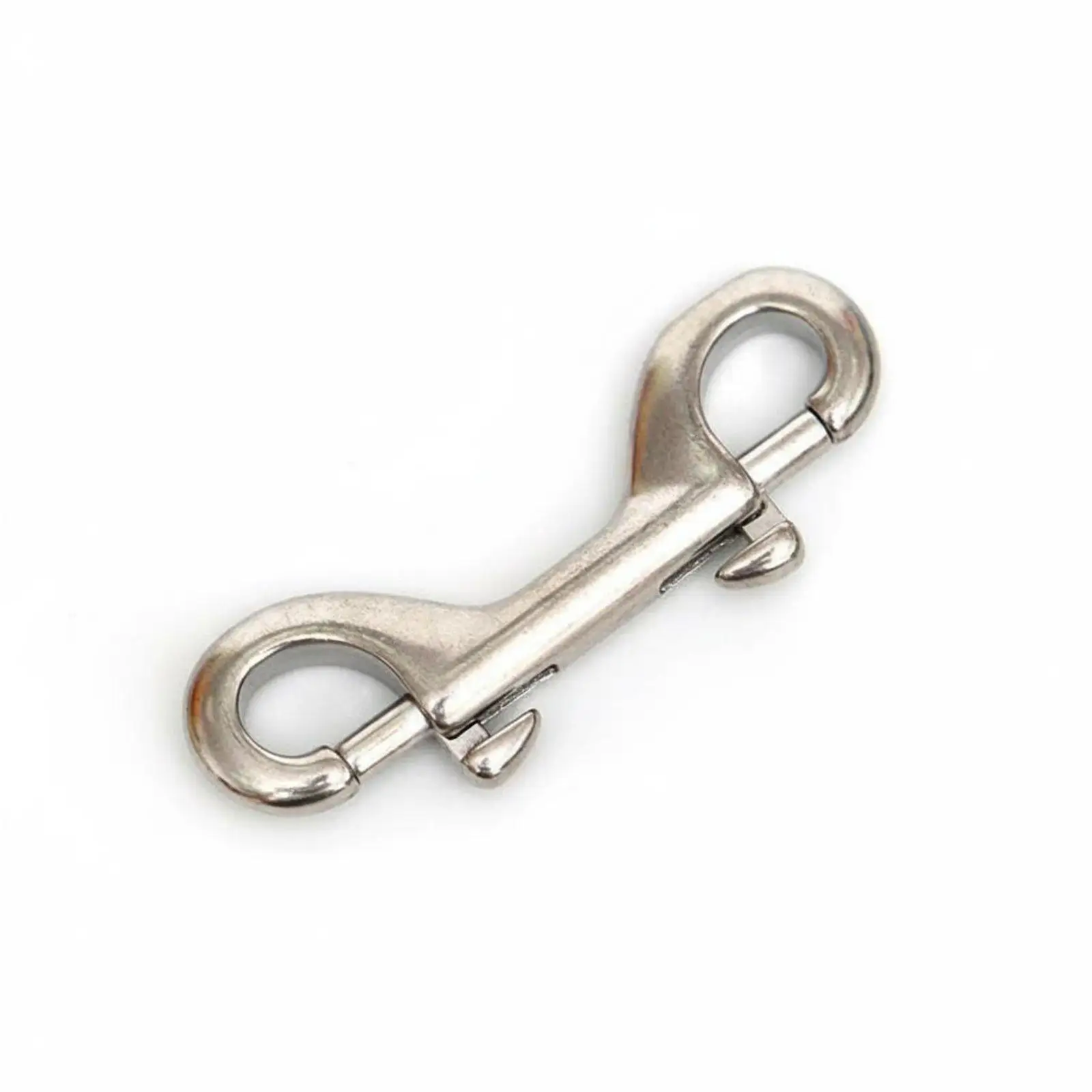 316 Stainless Steel Diving Clip Double End Snap Hook for Scuba Gear Attachment Diving Equipment Tool