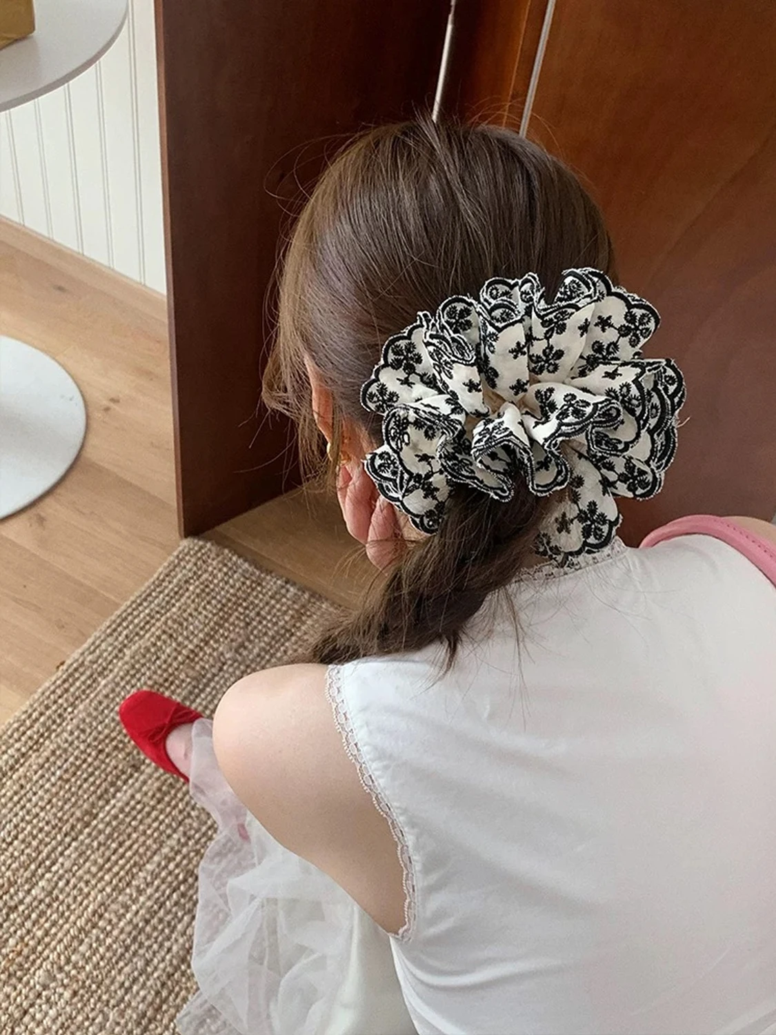 1pc Elegant Lace Four-Layer Em - огляд і ціна Lace Ribbon Trim