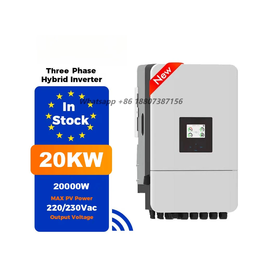 Hot Sale Deye Power Charger System Sun-18k-sg05lp3-eu-sm2 15kw 18kw 20kw Low Voltage 3 Phase Solar Hybrid Inverter