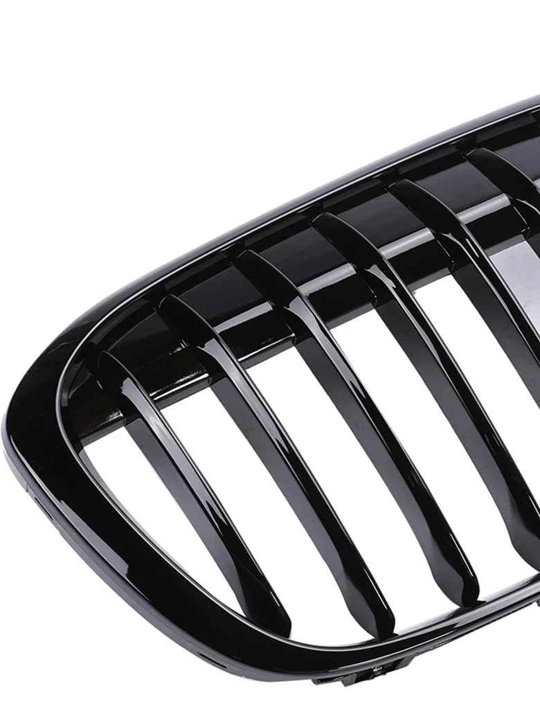 Lower Front Bumper Kindey Inside Facelift Grill Single Slat front active Grille Cover For BMW X1 F48 F49 2016-2019 XDrive