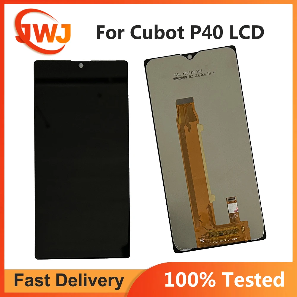 Original 6.2 Inches Replacement Parts For Cubot P40 LCD Display +Touch Screen Digitizer Assembly cubot p40 display sensor lcd