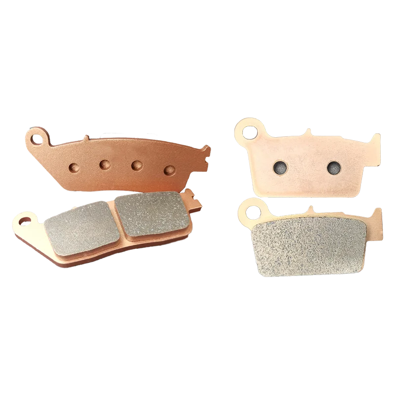 High Quality Copper Sintering Front Rear Brake Pads for HONDA XR400 XR 400 M (ND08/NC38E) Supermotard 2006 2007 2008