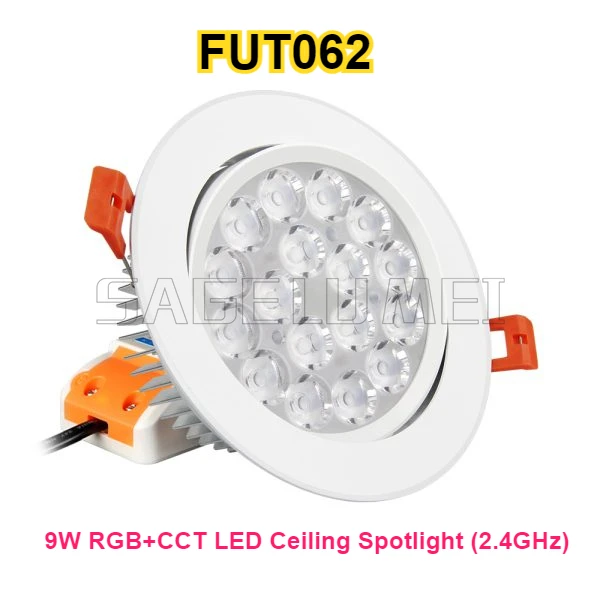MiBoxer Premium 6-25W RGB + CCT مصابيح LED قابلة للتعتيم FUT060/061/062/063/064/065/066/068/069 مع بوابة WL-Box2 عن بعد FUT092 #6