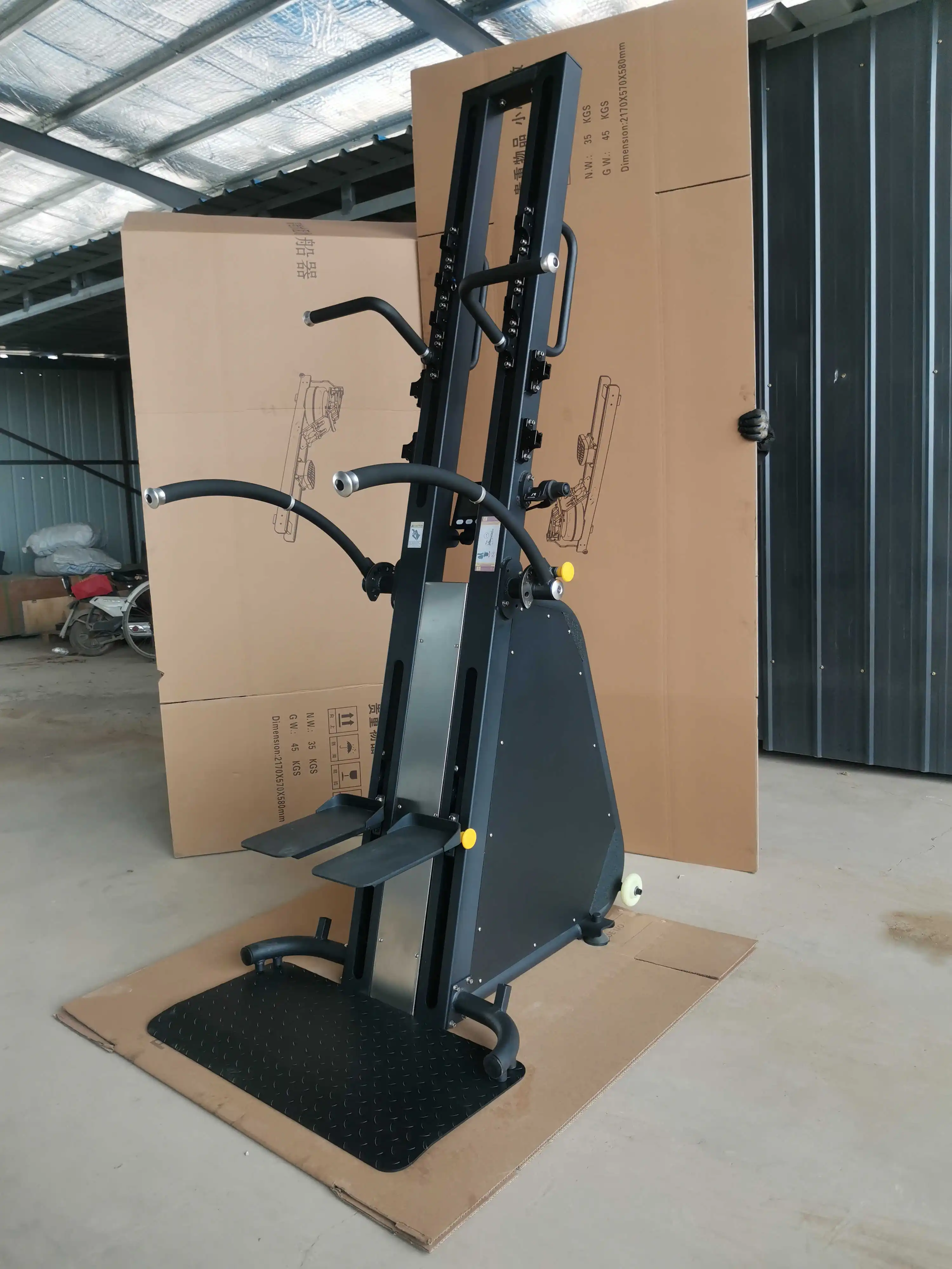 Competitive Price Adjustable Exercise Fitness Gym Equipment Air Resistance Climbing Machine