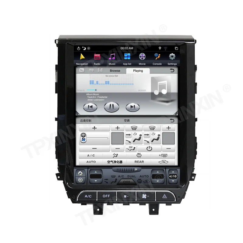 10.4 inch Android Carplay for Toyota Land Cruiser lc200 2016 to 2019 Car GPS Navigation Multimedia Stereo Player Radio head unit