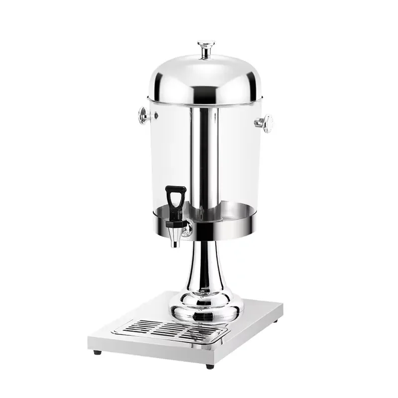 8/16/24 L stainless steel cold drink machine, cold juice water dispenser, polished metal beverage machine, suitable for hotel