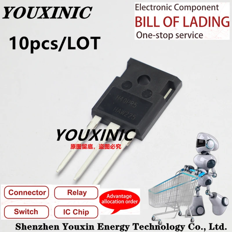 

YOUXINIC 2021+ 100% New Imported Original IHW40N135R5 H40PR5 TO-247 IGBT Single Pipe 40A 1350V