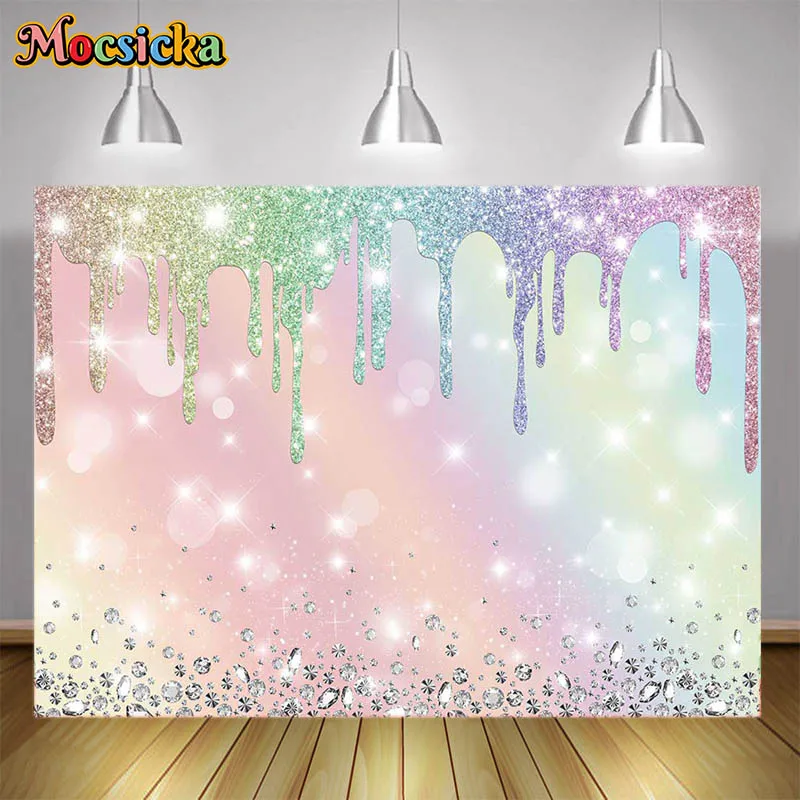 

Masonry Glitter Photography Backdrops Scattered Scenery Decor Birthday Party Decor Props Backgrounds Kids Adults Photozone