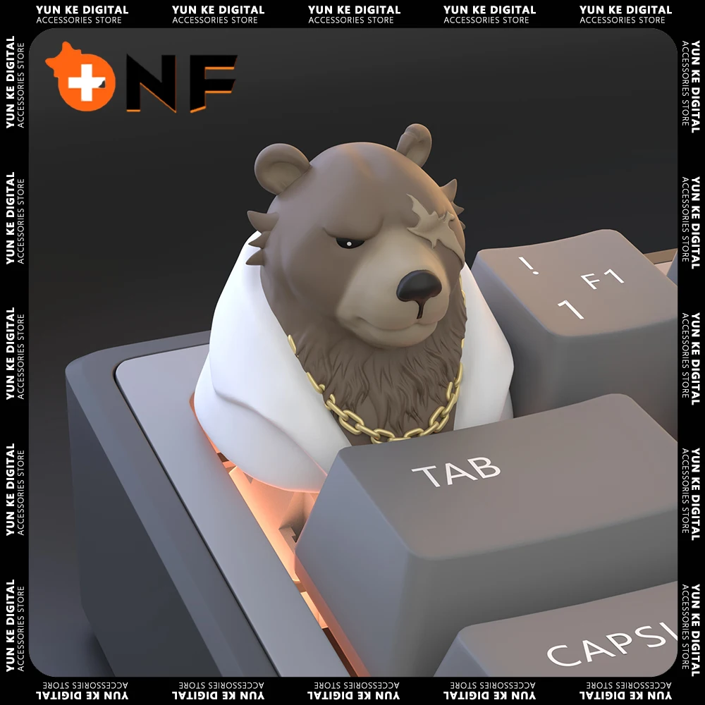 Zenless Zone Zero Keycaps Ручна робота Resin Keycap Механічна клавіатура Keycaps Персоналізовані ігрові аксесуари Kawaii