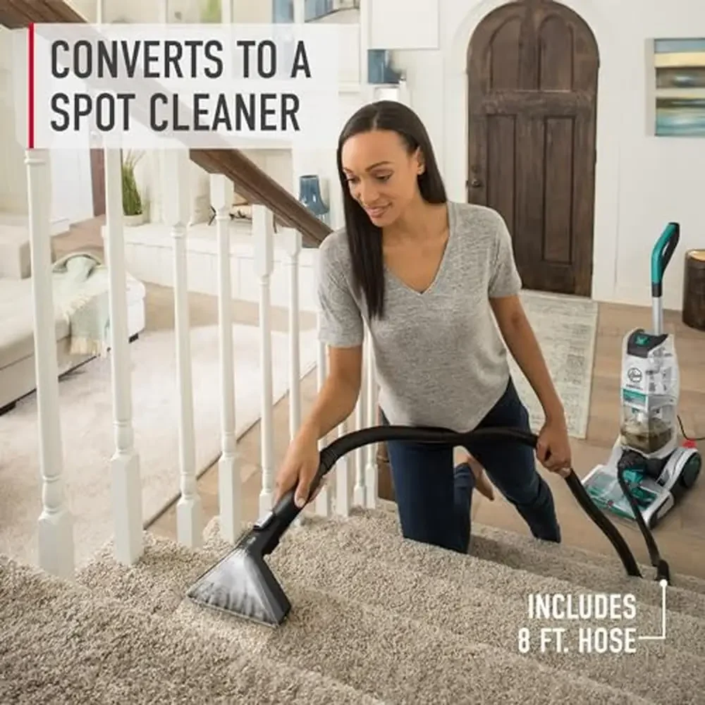Automatic Carpet Cleaner Machine Upholstery Deep Cleaning Shampooer SmartWash   Pet Tool Stair Tool 8 ft. Hose Bag Sample