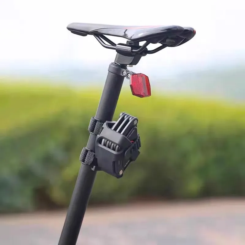 

Bicycle lock Anti-theft highway mountain bike folding lock Electric vehicle lock Anti-hydraulic shear