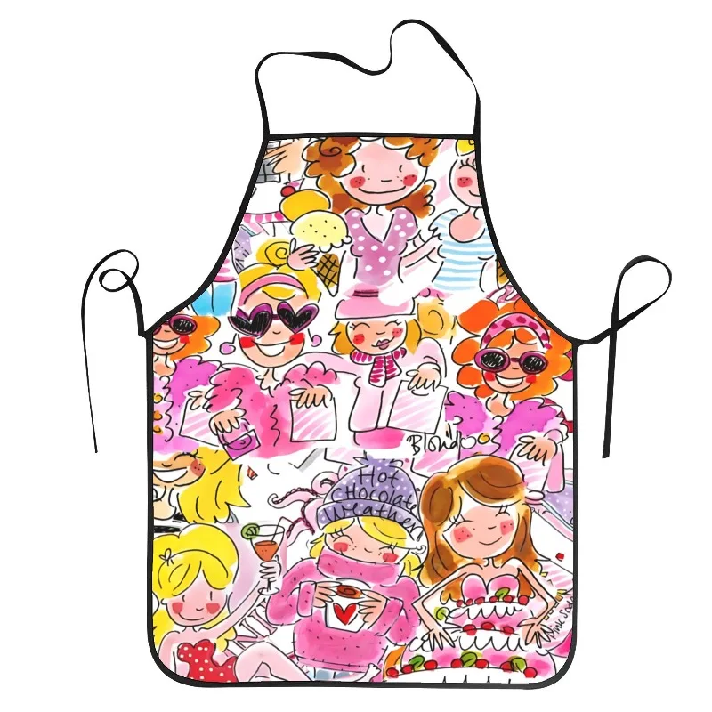1pc Single Size Blond Amsterdam Beautiful Art Apron For Adults, Perfect For Both Men And Women, Great For Cooking, Baking, And F