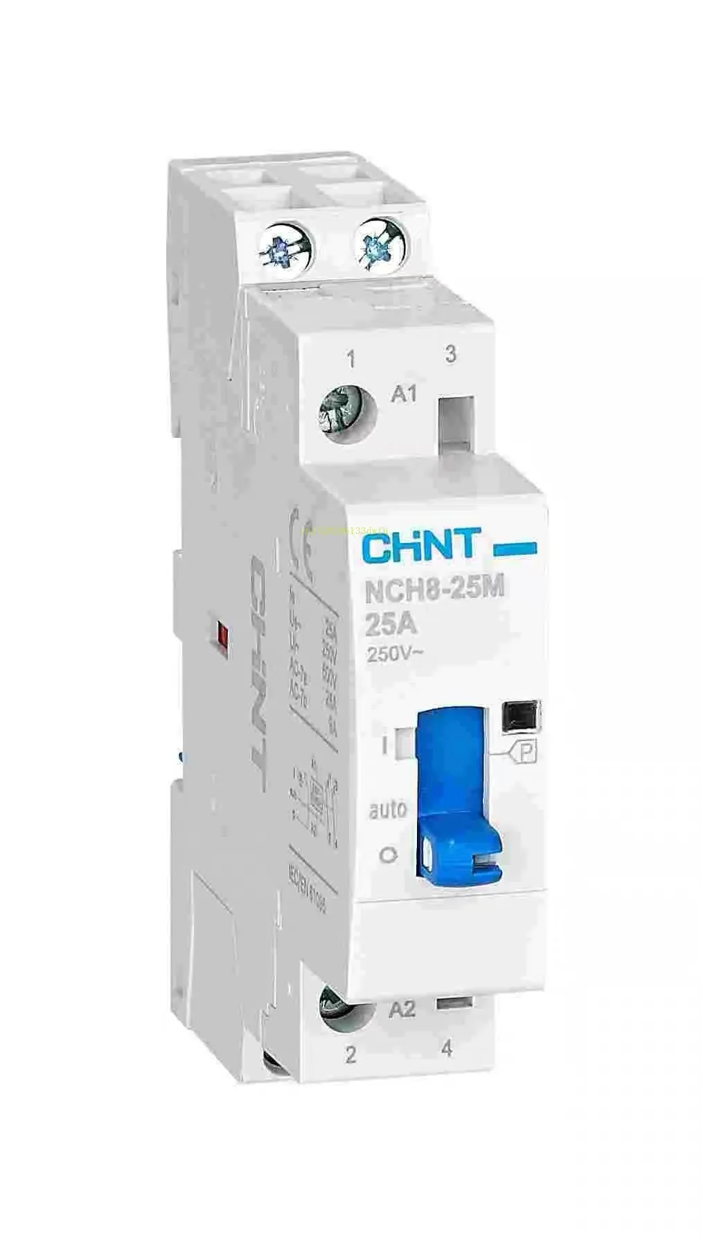 CHINT NCH8-M وحدات المقاولين مع التشغيل اليدوي 16A-63A NCH8-16M 20M 25M 32M 40M 63M AC 24V 110V 230V 20A 25A 40A 63A NCH8