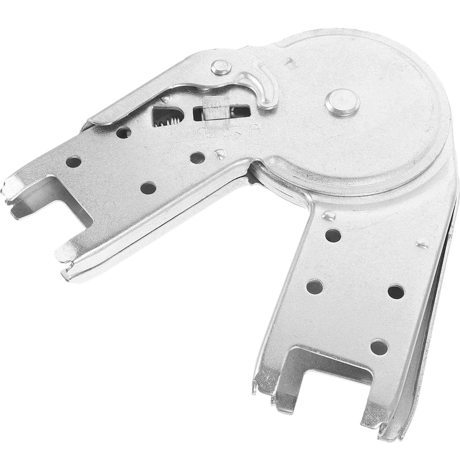 

Lock Elbow Accessories Hinge Folding Steel Plate Extension Replacement Part Sturdy Durable Diy Construction Home Attic Hinges