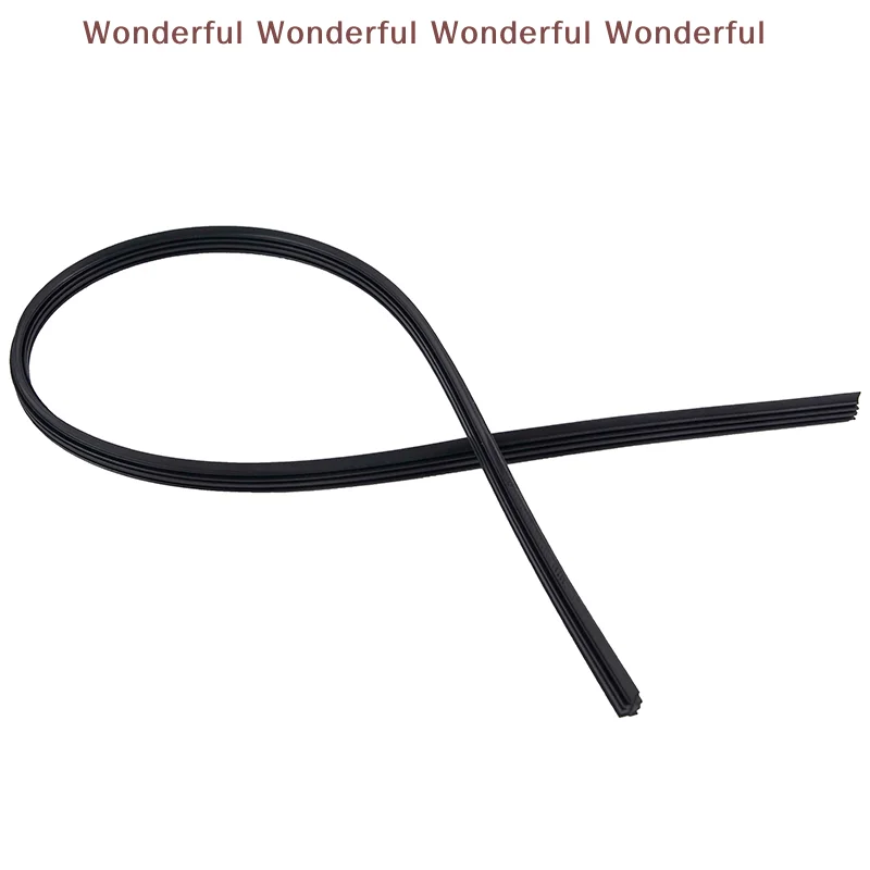 Car Wiper Rubber Strip Car Wiper Blade Elastic Band Windscreen Vehicle Insert Rubber Strip Refill 6mm 