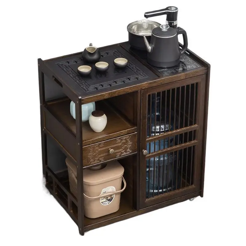 

Mobile tea table, household small tea table, living room