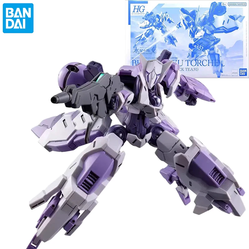 

Bandai Original GUNDAM Model Kit HG PB 1/144 BEGUIR BEU TORCHE Anime Action Figure Model Gift Toy Collection for Kids