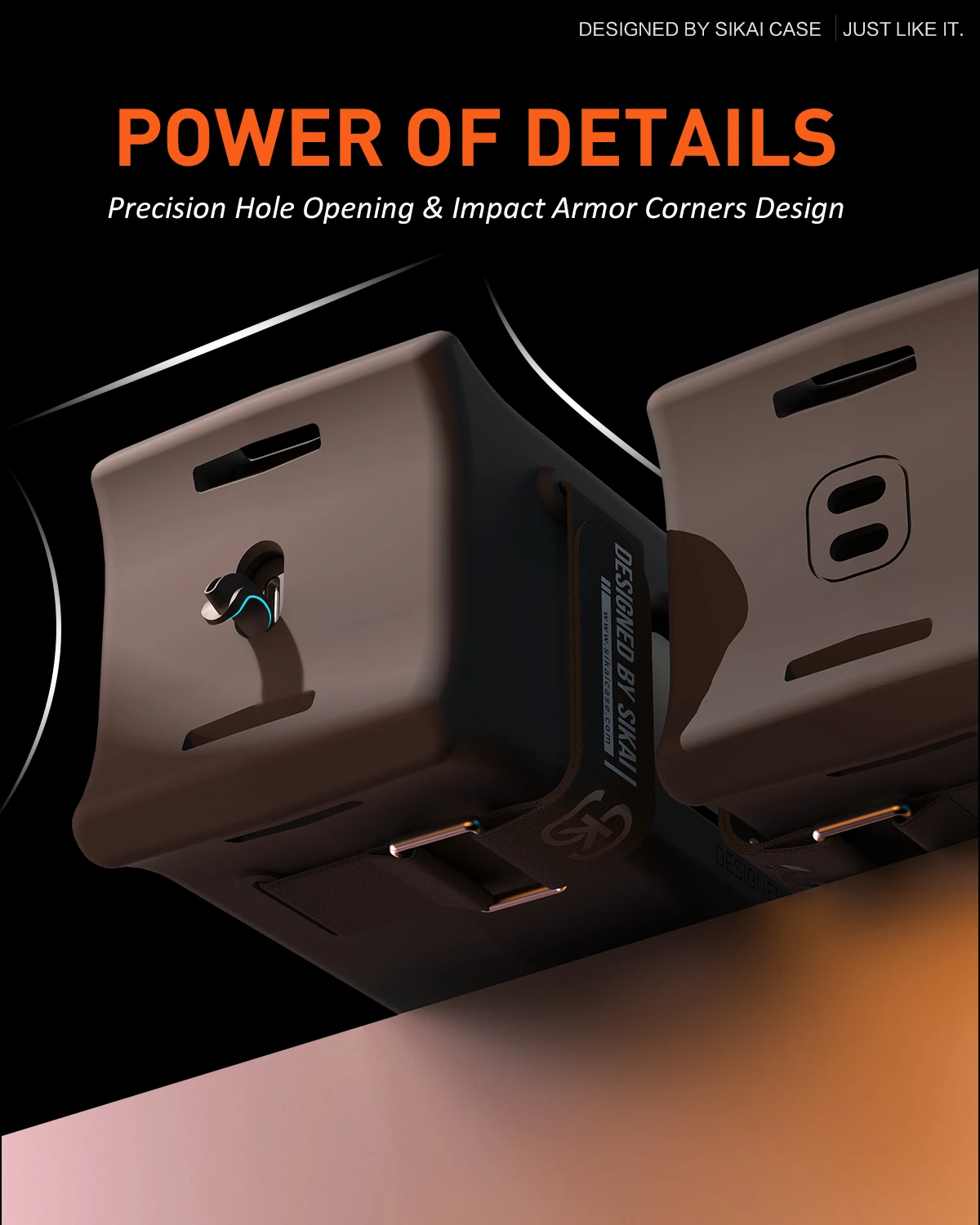 حافظة من السيليكون لمكبر الصوت المحمول Anker Soundcore 3 غطاء حماية للسفر مع مقبض لمكبر الصوت Anker Soundcore 3