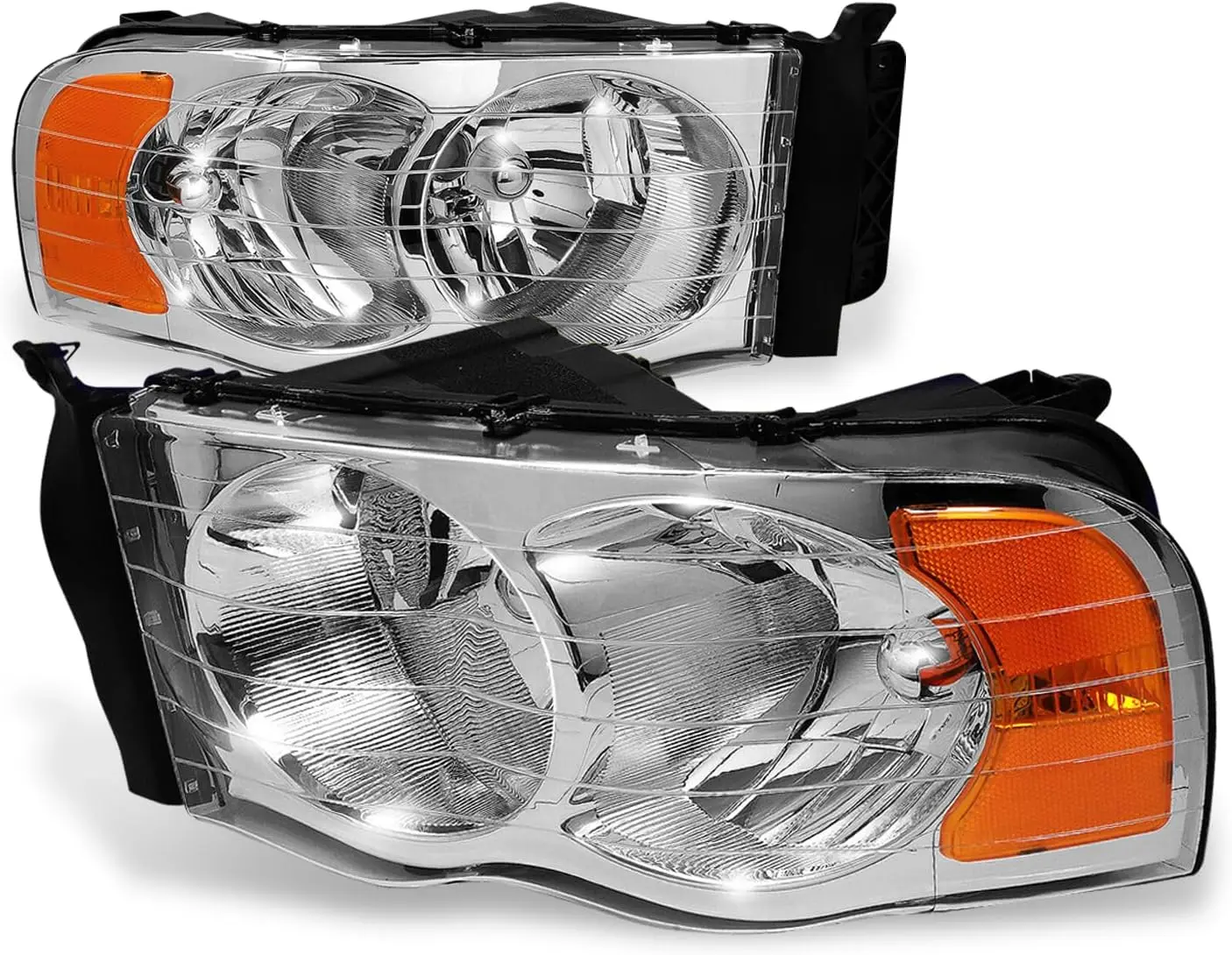 

Фара в сборе [Модель Halogen] Совместима с пикапом Dodge Ram 1500 2500 3500 2002 2003 2004 2005, водитель и Passeng
