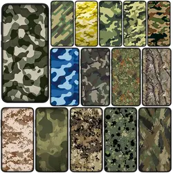 Camo Military Army Camouflage Pattern Phone Casing for Samsung Galaxy Note 20 Ultra 10 8 9 S10 Lite S9 A6 A8 Plus A9 Cover Case