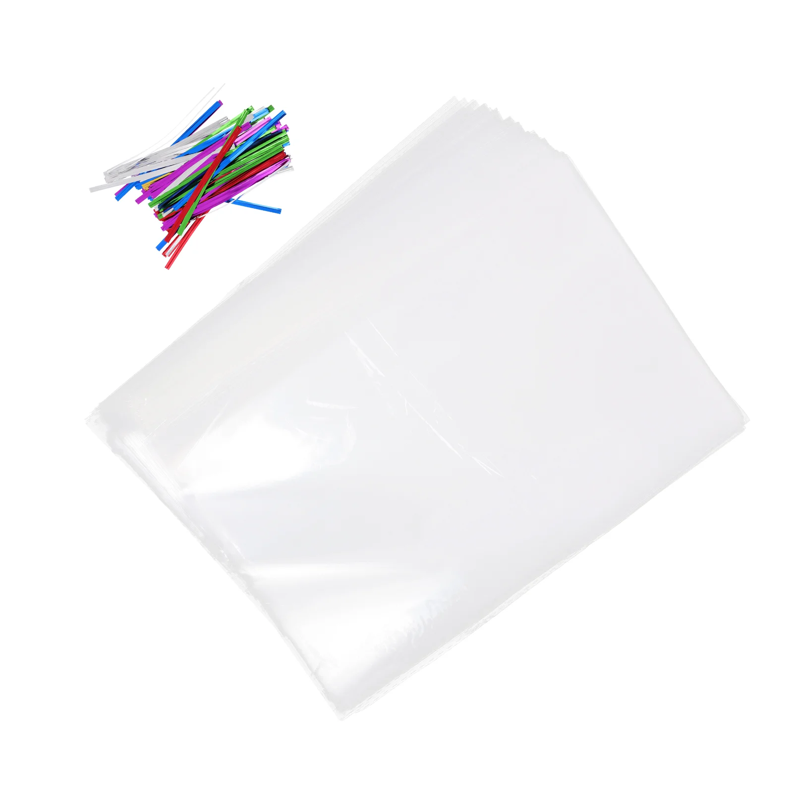 Clear Biscuit Bags Transparent Paper Bread Loaf Disposal Packing Pouch Stauffers Cookies