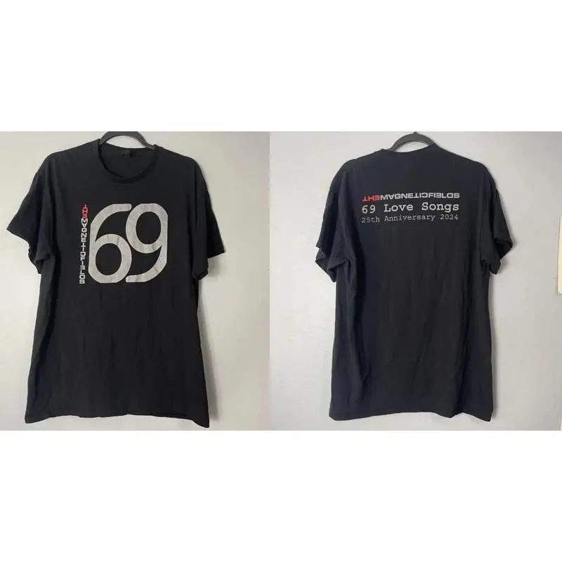The Magnetic Fields 69 Love Songs 25th Anniversary T Shirt Full Size S 5Xl