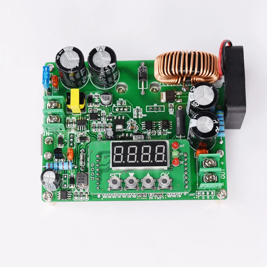 60V DKP6012 DC-DC Step Down Boost Buck Converter Module 12A Digital Control Voltage and Current Display 24V Converter