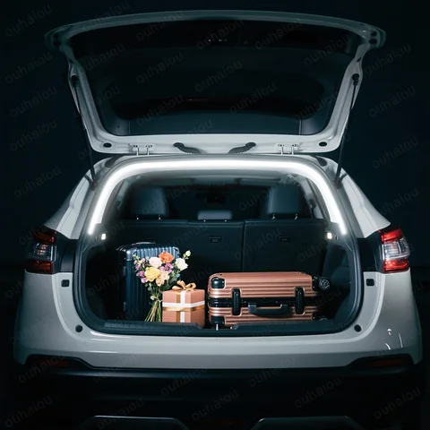 Светодиодная лента для багажника Nissan Qashqai 2006-2022: модификация освещения, атмосферные огни, белый/теплый белый свет