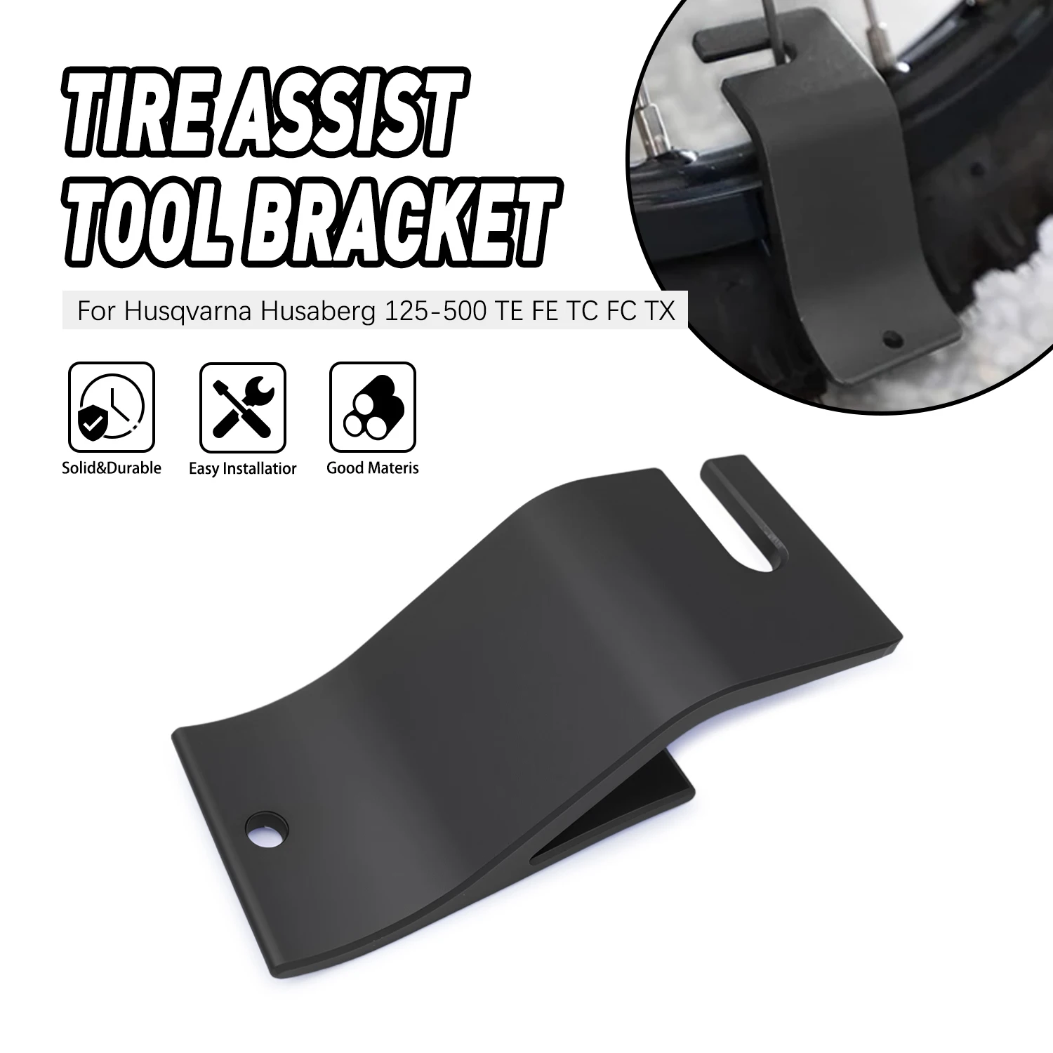 

Motorcycle Bead Buddy Tire Installation Assistance Tool Holder Hook For HONDA Yamaha Suzuki EXC SX XC CRF YZ Pit Dirt Bike