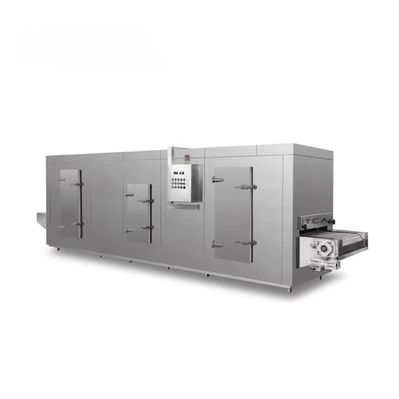 Customized Tunnel Iqf Freezer Machine/Quick Blast Freezer Durian/Strawberry/Berries Sauce