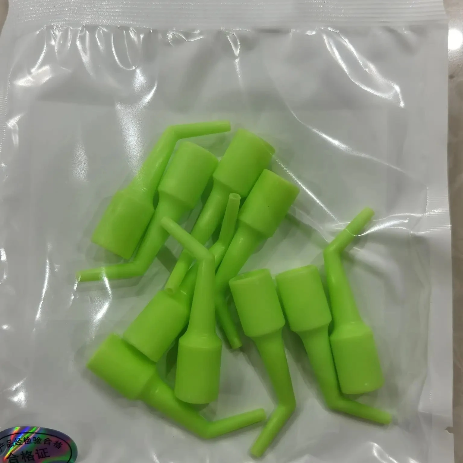 

10Pcs Dental Conversion Head Disposable Elbow Straw Material Diversion Oral Cavity Nursing Repair Lab Tools