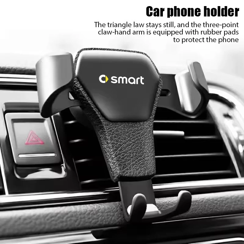 الجاذبية حامل هاتف السيارات سيارة تنفيس الهواء كليب حامل هاتف الخليوي دعم ل الذكية Fortwo Forfour Forjeremy 451 453 Brabus رودستر