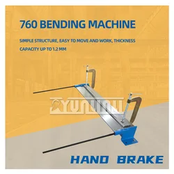 30 Inch Sheet Metal Manual Bending Machine Steel Aluminum Bending 90 Degree Knob Adjustment bender