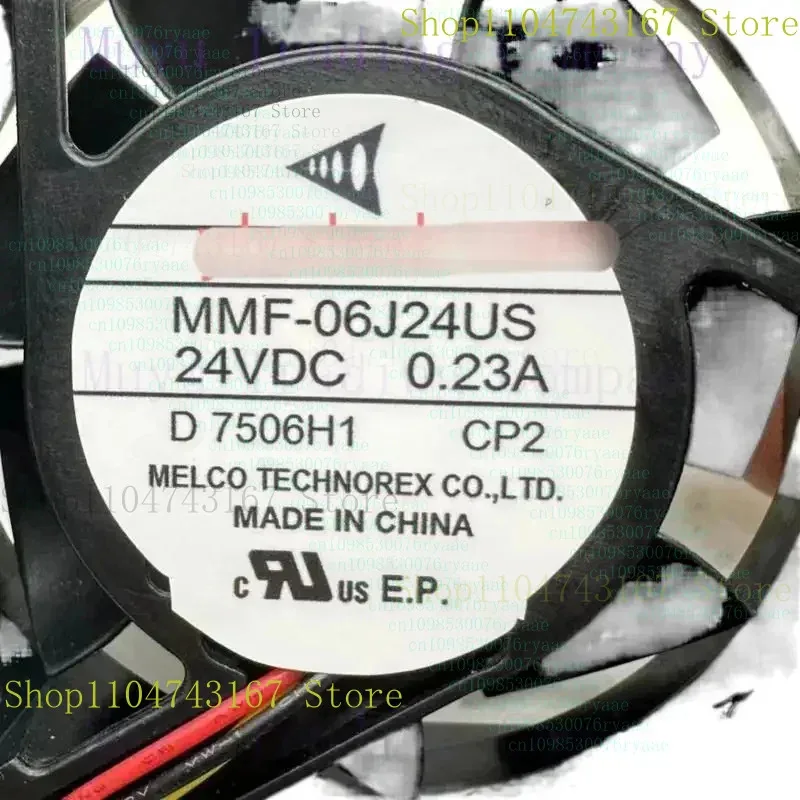 

QIN новый для Melco MMF-06J24US DC 24 В 0,23 А 60x60x25 мм 3-проводной охлаждающий вентилятор для сервера