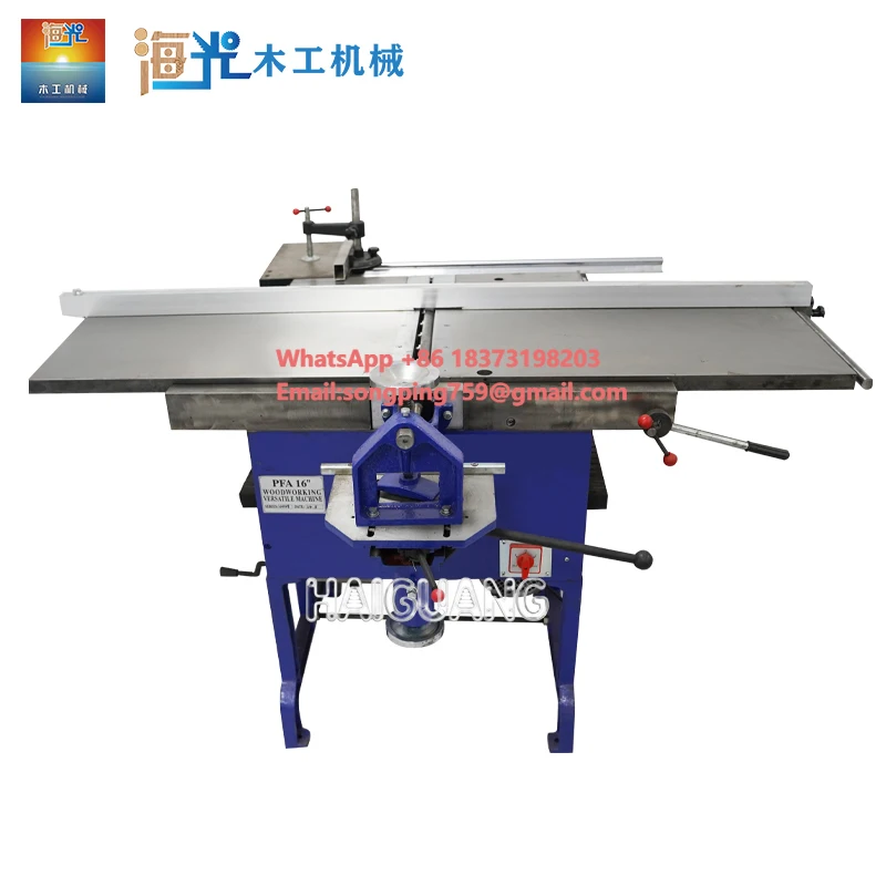 

Woodworking Multi-functional Multi-purpose Machine Tool with Straight Cutter Head 3kw Motor