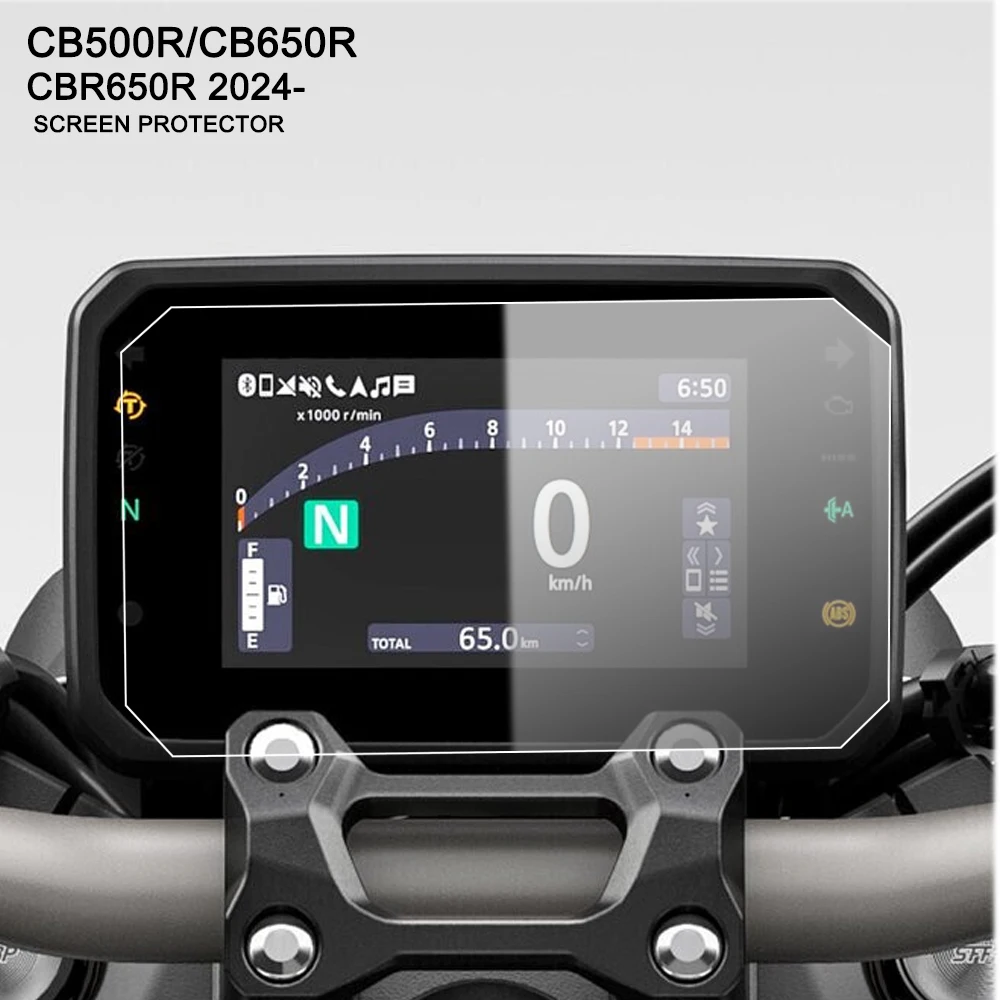 CB500R CB650R accessoires škrábanec clusteru obrazovka přístrojová deska pro Honda CBR650R 2024-  nový motocykl ochrana měřici zařízení filmovat