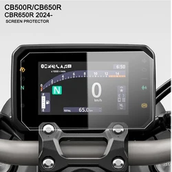 CB500R CB650R Accessoires Scratch Cluster Screen Dashboard For Honda CBR650R 2024-  New Motorcycle Protection Instrument Film