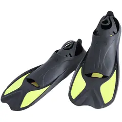 35-45 Short Swim Fins Adult Snorkel Fins Full Foot Swim Flippers Travel Size For Snorkeling Diving Swimming Supply Snorkel Fins